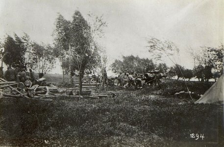 Abildung von Waffen am russischen Kriegsschauplatz (BildID 15685956)