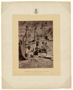 Aboriginal life among the Navajoe Indians. Near old Fort Defiance, N.M. - T. H. O'Sullivan, phot. LCCN2007684820