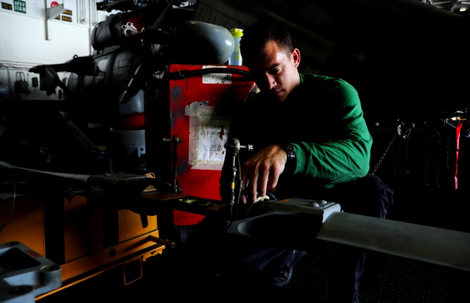 Aboard the aircraft carrier USS George H.W. Bush (CVN 77) 140710-N-MU440-012
