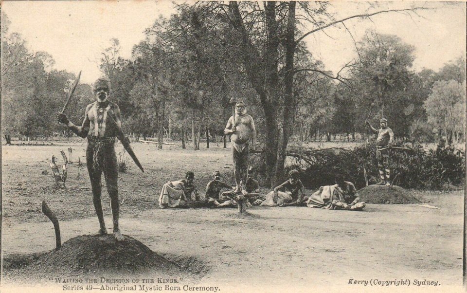 Aboriginal Bora Ceremony - circa 1900