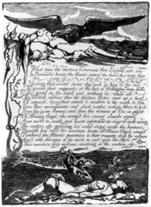 Above, an eagle preys on the body of a woman cast up on the seashore. Below, under the waves is a drowned man on whom fishes feed. Between text- What time the 13 governors... LCCN2006691898