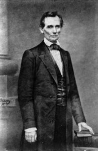 Abraham Lincoln by Mathew Brady, 1860