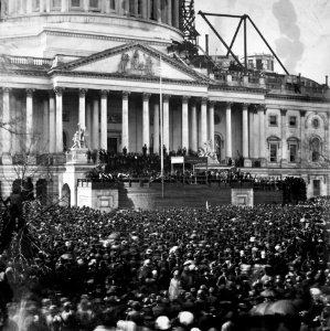 Abraham Lincoln inauguration 1861 photo