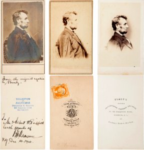 Abraham Lincoln O-88 O-89 Penny Profiles by Berger, 1864