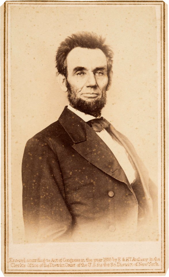 Abraham Lincoln O-103 by Walker, 1865