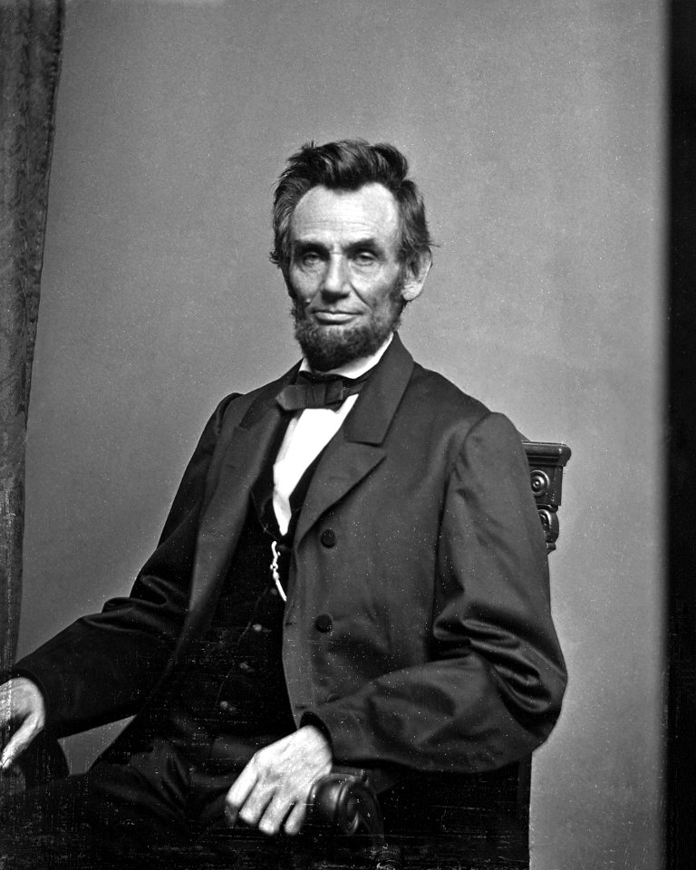 Abraham Lincoln O-84 by Brady, 1864