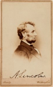 Abraham Lincoln O-88 by Berger signed, 1864