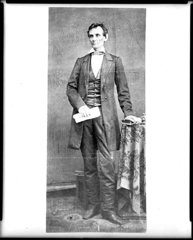 Abraham Lincoln, full-length portrait, standing LCCN2013648762