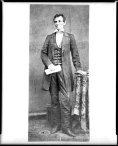 Abraham Lincoln, full-length portrait, standing LCCN2013648762