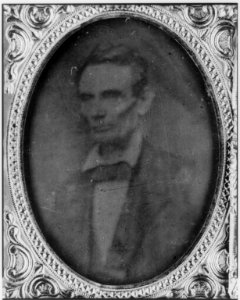 Abraham Lincoln, half-length portrait, facing left LCCN2009630654