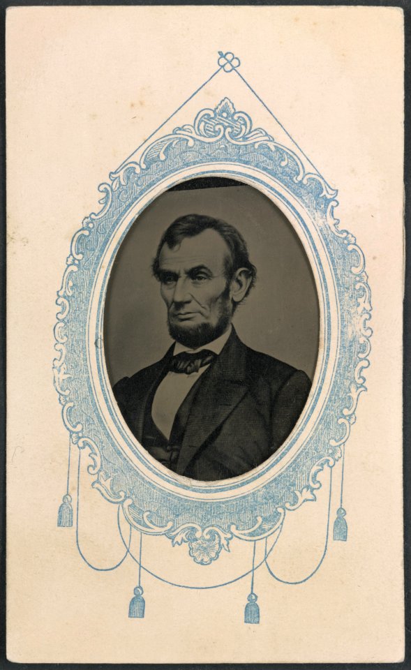 Abraham Lincoln) - Union card picture, made by George F. Ayer, photographer, 161 Middle Street, Portland LCCN2014646216