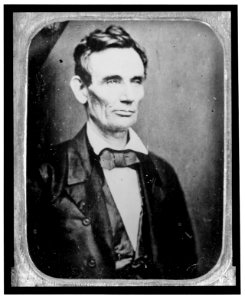 Abraham Lincoln, half-length portrait, facing right LCCN2009630652