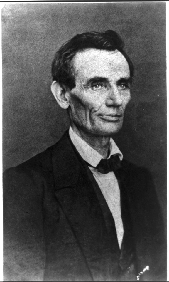 Abraham Lincoln, half-length portrait, looking right LCCN2013648760