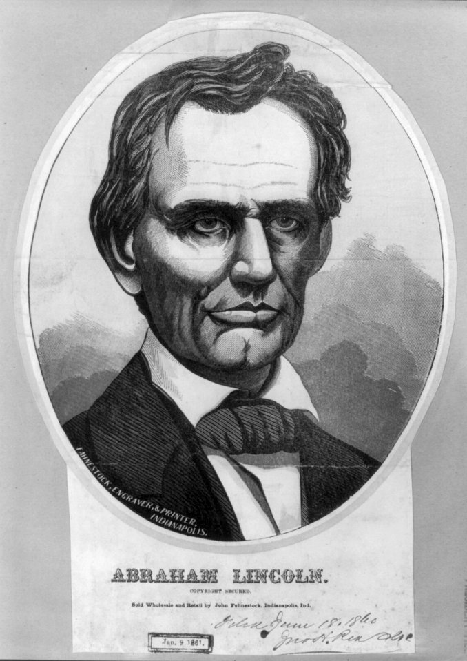 Abraham Lincoln, Pres. U.S., bust, facing right LCCN2005680761