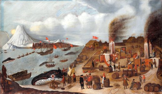 Abraham Speeck - Danish Whaling Station - Google Art Project