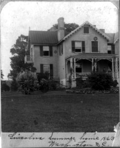 Abraham) Lincoln's summer home, Washington, D.C LCCN2002716122 photo