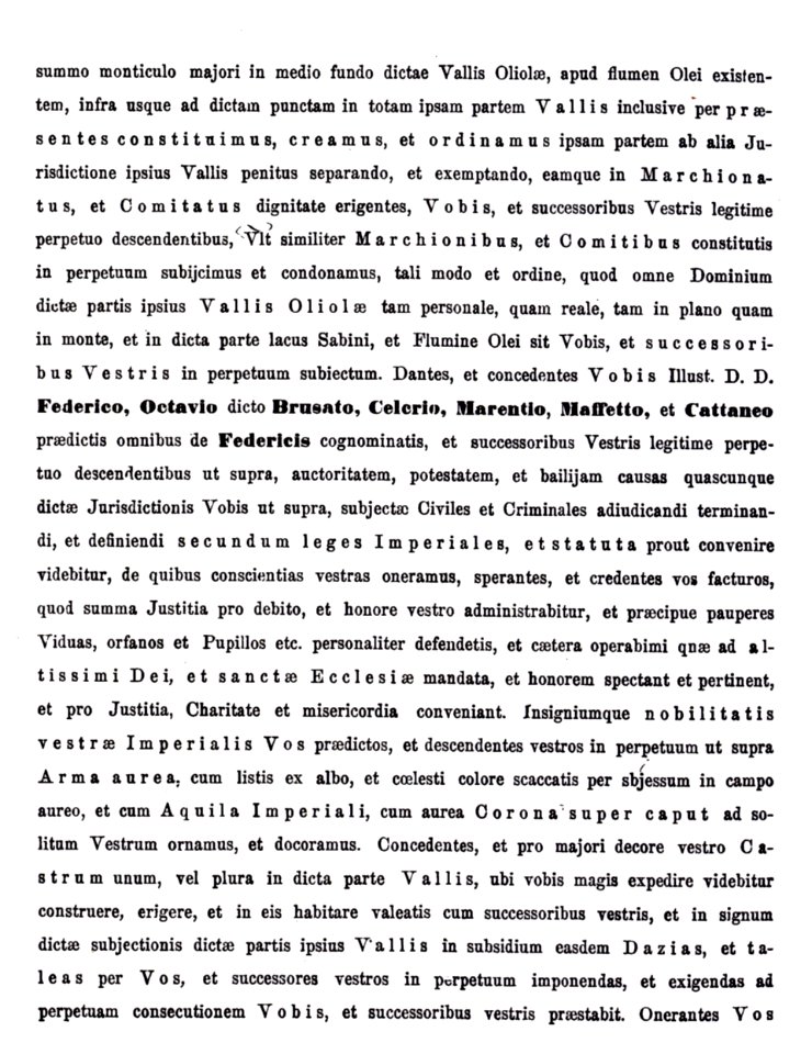 Abschrift des Dokuments Kaiser Konrad II. von 1024, Seite 2