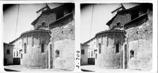 Absis d ' una església de la Seu d ' Urgell