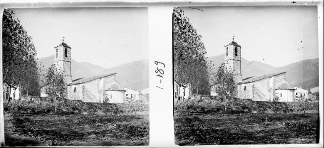 Absis d'una església a Gualba