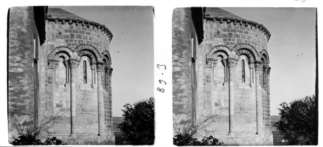 Absis d'una església de Sant Martí de Sarroca
