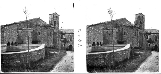 Absis d'una església de Montserrat