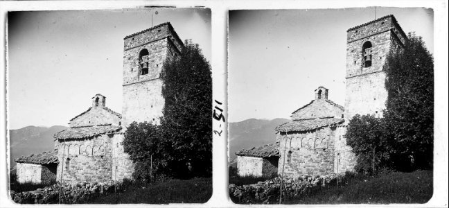 Absis de l'església de Brocà
