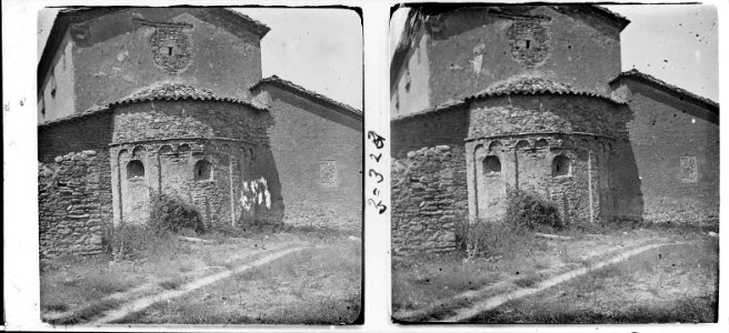 Absis de l'església de Folgueroles