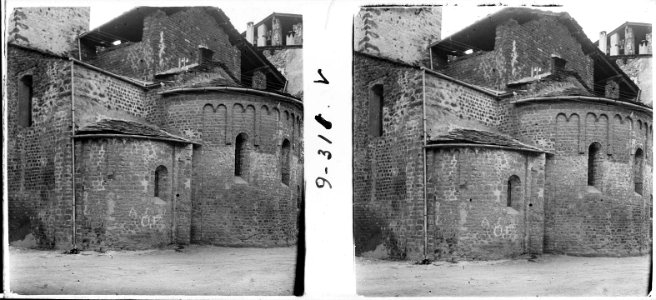 Absis de l'església de Sant Miquel a la Seu d'Urgell