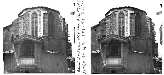 Absis de l'església de Sant Miquel