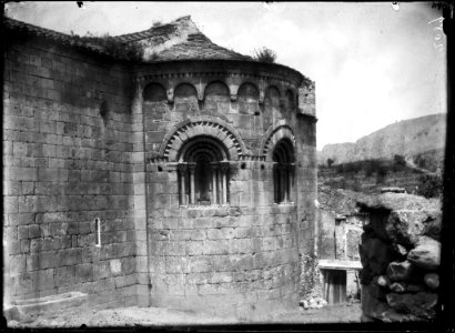 Absis de l'església de Santa Maria de Cornellà de Conflent