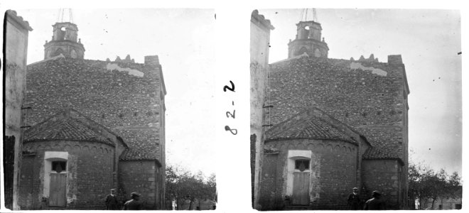 Absis de l'església de Santa Maria de Breda