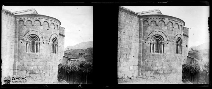Absis de l'església de Santa Maria de Sant Martí Sarroca