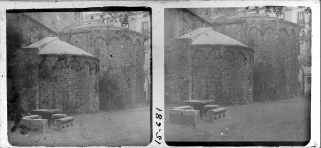Absis de l'església del monestir de Sant Pau del Camp de Barcelona