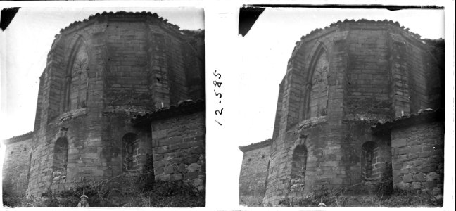Absis de l'església de Vilanova de Meià