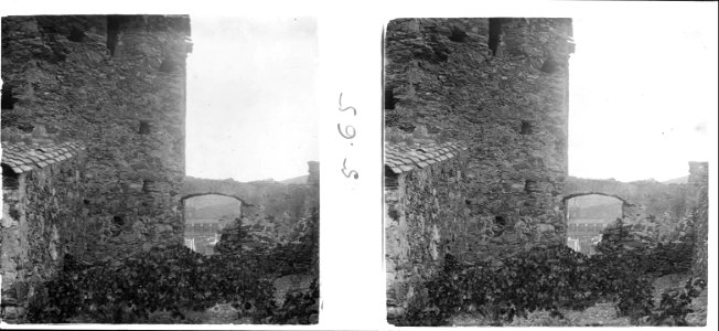 Absis de l'església del Port de la Selva