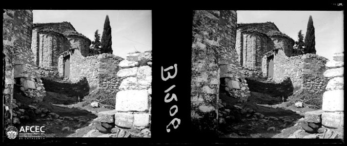 Absis del santuari de Santa Maria de la Tossa