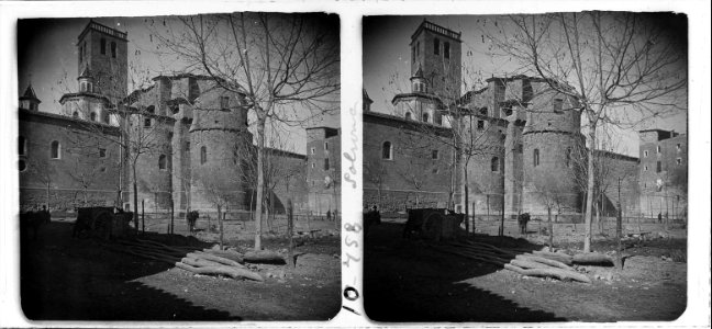 Absis i campanar de la catedral de Solsona