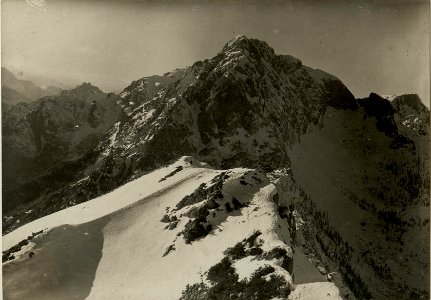 Abstürze des Rosskofel (2219) gegen den Prihatsattel. Standpunkt, Gipfel des Großen Malurch. (BildID 15467000)