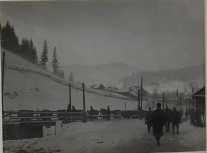 Abtransport der Erze von der Dratseilbahn in Jakobeny. (BildID 15451924)