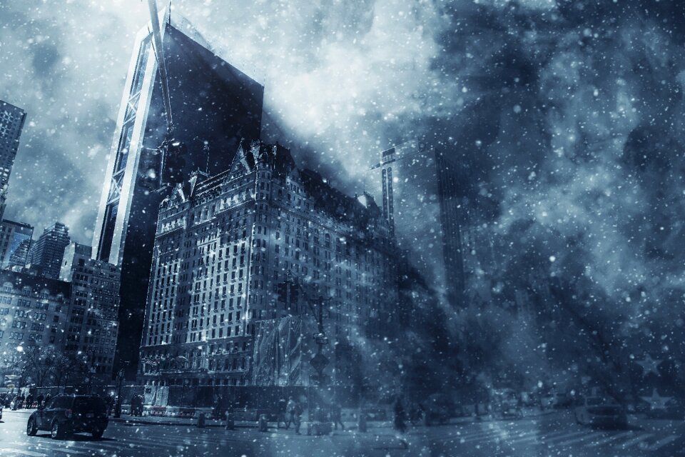 Cold winter weather