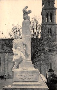 Abzac - monument aux morts