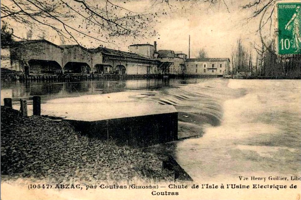 Abzac - Usine électrique b