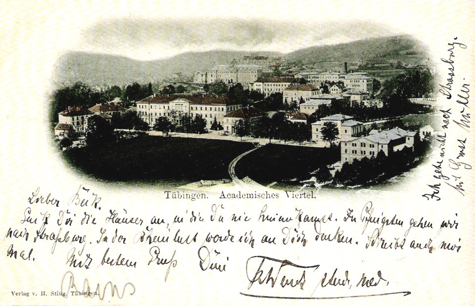 Academisches Viertel (AK H Sting 1898 TPk092)