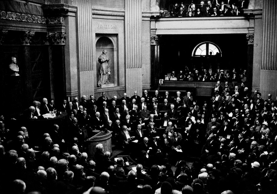 Académie des sciences morales et politiques 1932