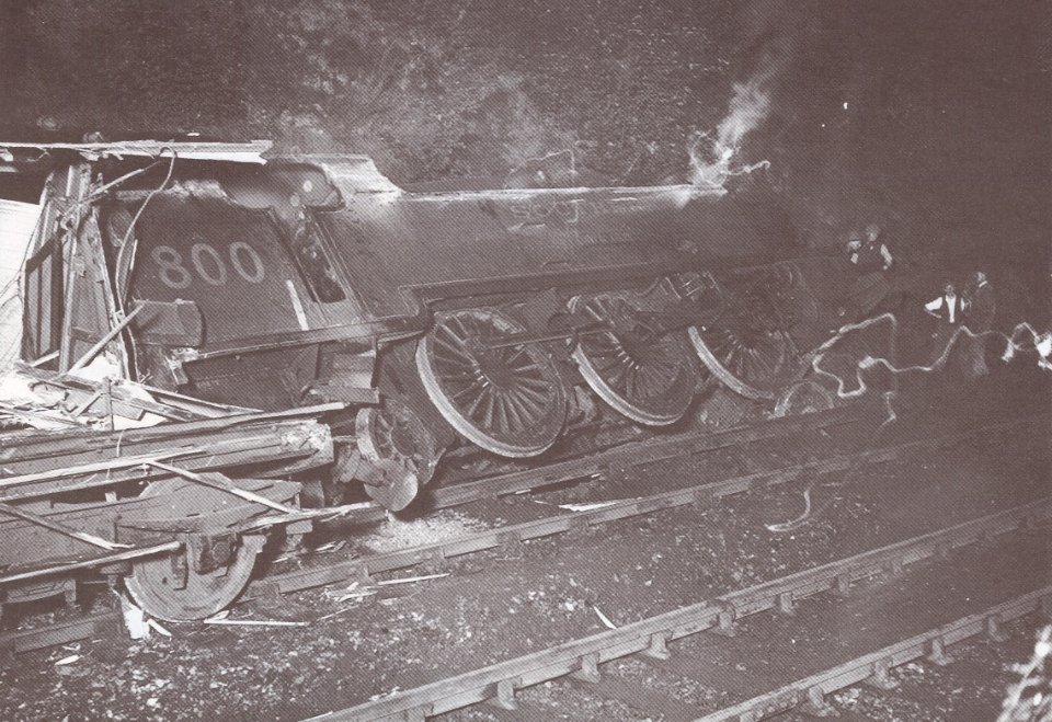 Accident ferroviaire de Sevenoaks - locomotive A800-photo1