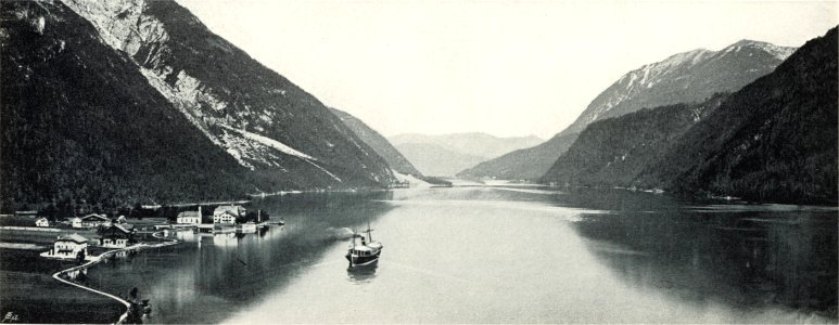 Achensee um 1898 photo