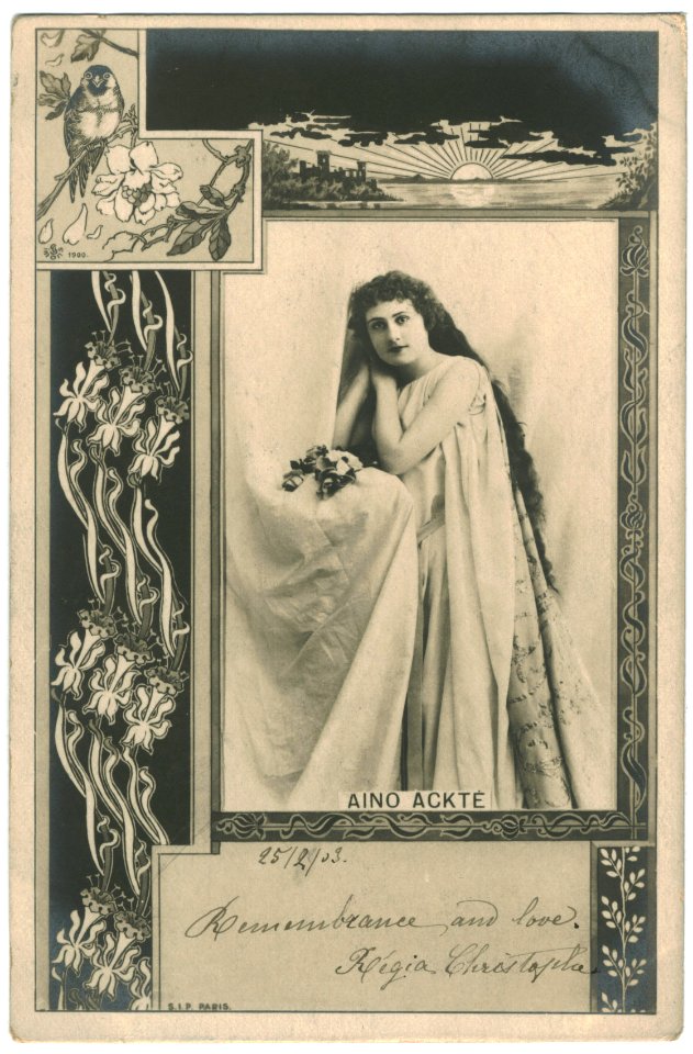 ACKTÉ, Aïno SIP. Photo Reutlinger