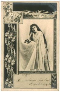 ACKTÉ, Aïno SIP. Photo Reutlinger