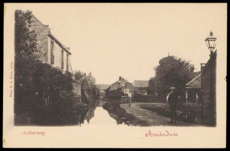 Achterweg, nu omgeving Gillis van Ledenberchstraat photo