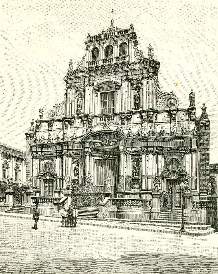 Acireale Basilica di San Sebastiano